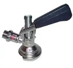 Zapfkopf - Keg Verschluss , Kombi - Fitting - oberer Ausgang (Kelleranstich)