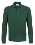 HAKRO Longsleeve-Poloshirt MIKRALINAR&reg; tanne, L