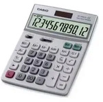 CASIO Tischrechner DF-120 ECO, Solar-/ Batteriebetrieb