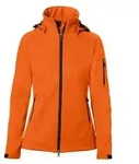 HAKRO Damen Softshelljacke Alberta orange, M