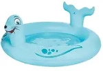 Happy People - Planschbecken - Seel&ouml;we (mit Spr&uuml;hfunktion, 122x18x47cm) Babypool