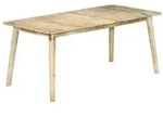 vidaXL Esstisch 180&times;90&times;76 cm Mango Massivholz