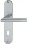 Langschildgarnitur Ams.E1400Z/302 VA F69 OB 72mm HOPPE