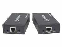 Manhattan 1080p HDMI over IP Extender Kit, Extends 1080p Signal up to 120m with a