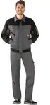 Bundjacke Highline Gr.52 schiefer/schwarz/rot