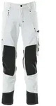 Mascot Bundhose ADVANCED wasserabweisend mit Knietaschen 17179, Gr. 110 wei&szlig;