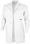 Qualitex Arbeitsjacke 'classic' in wei&szlig;, Gr&ouml;&szlig;e: 42 - Berufsmantel BW 270 g -