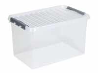 Helit Aufbewahrungsbox Q-line Transparent 72 l (B x H x T) 400 x 600 x 420 mm 1 St.