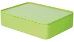 Utensilienbox Smart-Organizer Allison 260x195x68mm Innenschale /Deckel lime green