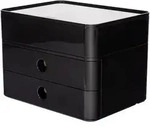 Schubladenbox Smart-Box Plus Allison 2 Sch&uuml;be jet black