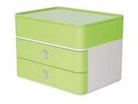 Schubladenbox Smart-Box Plus Allison 2 Schübe lime green/snow white