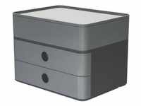 Schubladenbox Smart-Box Plus Allison 2 Schübe granite grey/dark grey
