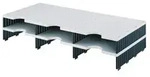 styro Aufbaueinheit styrodoc trio 268-1302.98 6F&auml;cher gr/sw