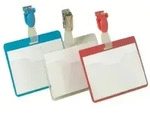 Durable Namensschild - f&uuml;r 60 x 90 mm - Clip - Blau (Packung mit 25)
