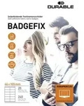 Namensschilder Badgefix 46x105mm selbstklebend Acetatseide VE=240 St&uuml;ck