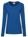 HAKRO Damen Longsleeve MIKRALINAR&reg; royalblau, XL