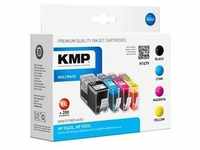 KMP MULTIPACK H147V - 4er-Pack - Schwarz, Gelb, Cyan, Magenta - kompatibel -