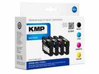 KMP MULTIPACK E218VX - 4er-Pack - Hohe Ergiebigkeit - Schwarz, Gelb, Cyan, Magenta -