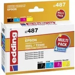 Edding EDD-487 Druckerpatrone 4 St&uuml;ck(e) Kompatibel Schwarz