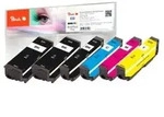Peach Multi Pack Plus - 6er-Pack - Schwarz, Gelb, Cyan, Magenta - kompatibel -
