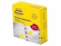 Avery Zweckform Markierungspunkt 3852 10mm gelb 800 St./Pack.
