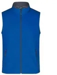 Men's Promo Softshell Vest Softshellweste f&uuml;r Promotion und Freizeit blau, Gr. XL