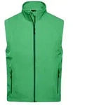 Men's Softshell Vest Modische Softshellweste gr&uuml;n, Gr. XL