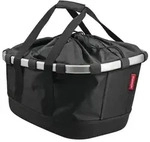 KLICKfix City-Tasche Bikebasket GT black, 33x27x42cm, f&uuml;r Racktime, schwarz
