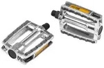 "ergotec 86036001 Alu-Pedal 658 XXL, 9/16", mit Reflektoren, silber/grau (1 Paar)"