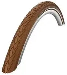 "Reifen Schwalbe Road Cruiser K-Guard 26 x 1,75" / 47-559 mm - braun mit Reflexion"
