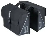Basilikum Doppelfahrradbeutel, schwarz, Wasser -Repellent, 35l