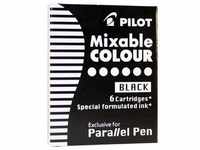 PILOT Tintenpatronen für Füllhalter Parallel Pen, schwarz