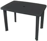 vidaXL Gartentisch Anthrazit 101x68x72 cm Kunststoff