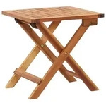 vidaXL Garten-Couchtisch Klappbar 40x40x40 cm Massivholz Akazie