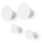 Blomus 65798, Indoor, K&uuml;chenhaken, Wei&szlig;, Polystone, 45 mm, 4 St&uuml;ck(e)