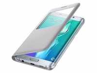 Samsung S View EF-CG928 - Flip-Hülle für Mobiltelefon - Silber - für Galaxy S6