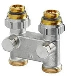 Oventrop OV Umlenkstck m Absp. DG R-abst. 50 1/2Zoll AGx3/4Zoll