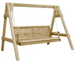 vidaXL Schaukelbank Impr&auml;gniertes Kiefernholz 205x150x157 cm