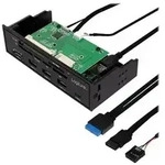 "LogiLink 5.25" Multifunction Front Panel - Kartenleser - 6 in 1 - 13,3 cm (5,25