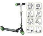 muuwmi Aluminium Scooter 125 mm schwarz-gr&uuml;n