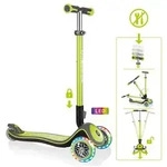 GLOBBER ELITE DELUXE LIGHTS lime gr&uuml;n, mit Leuchtrollen