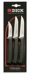 Dick 857-00042 K&uuml;chenmesser-Set 3T PRO PRO DYNAMIC, silber/schwarz (1 Set)
