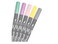 5 ONLINE® Calli.Brush Double Pastel Doppelfasermaler Brush-Pens farbsortiert