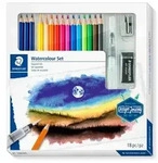 Staedtler 146 10C, Schwarz, Blau, Bordeaux, Braun, Gr&uuml;n, Hellblau, Hellgr&uuml;n, Malve,