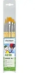 Da Vinci Pinselset Junior Starter, Schule und Kindergarten, Pinsel 6er Set