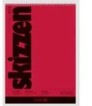 Brunnen 1047450 - Muster - Rot - 50 Bl&auml;tter - 110 g/m2 - Hardcover - Universal -