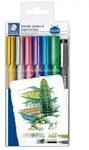 STAEDTLER Lackmarker Metallic 6er Set