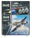 Modellbausatz mit Basiszubeh&ouml;r, Supermarine Spitfire Mk.Vb, 42 Teile, ab 10 J.