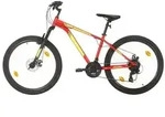 vidaXL Mountainbike 21 Gang 27,5 Zoll Rad 38 cm Rot