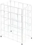 CWS Papierkorb ParadiseLine klein wei&szlig; 20 l 30 x 18 x 36 cm, stabile...